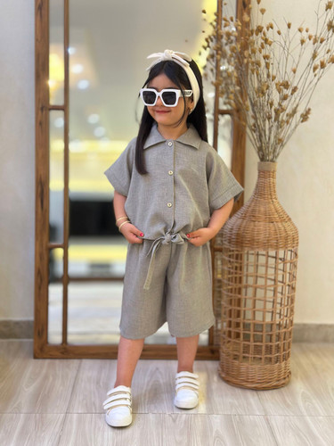 شومیز گره ای و شلوارک