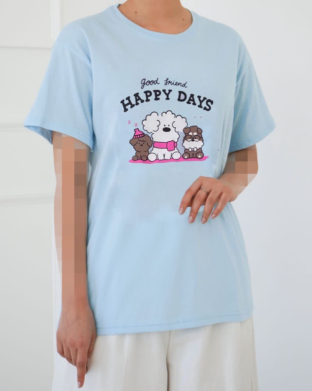 تیشرت زنانه happy