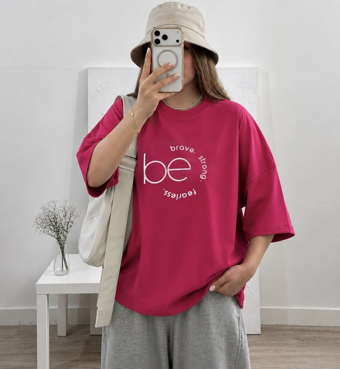 تیشرت باکسی Be