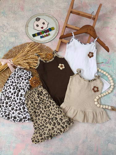 تاپ شورت پلنگی بچگانه